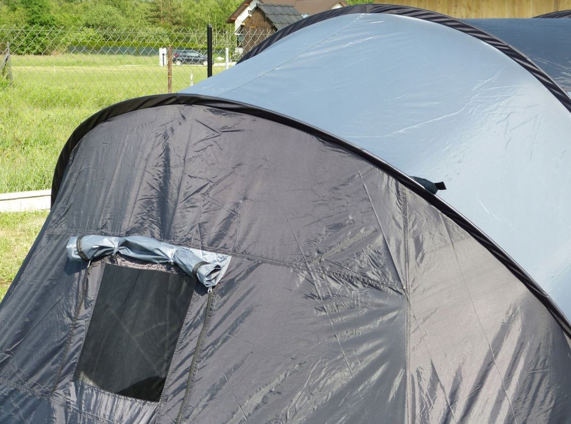 CAMP tourist tent for 4 people, 2 bedrooms, 3500mm, 440x240cm