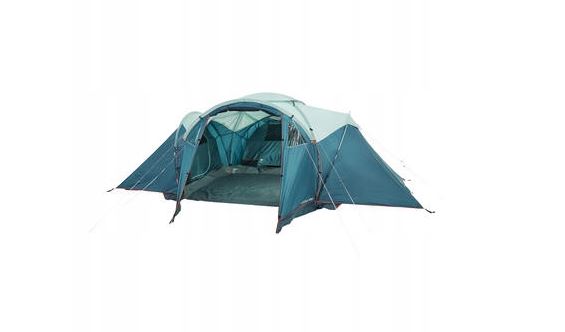 QueA rodinný kempingový stan pro 6 osob 567x525cm se 3 ložnicemi