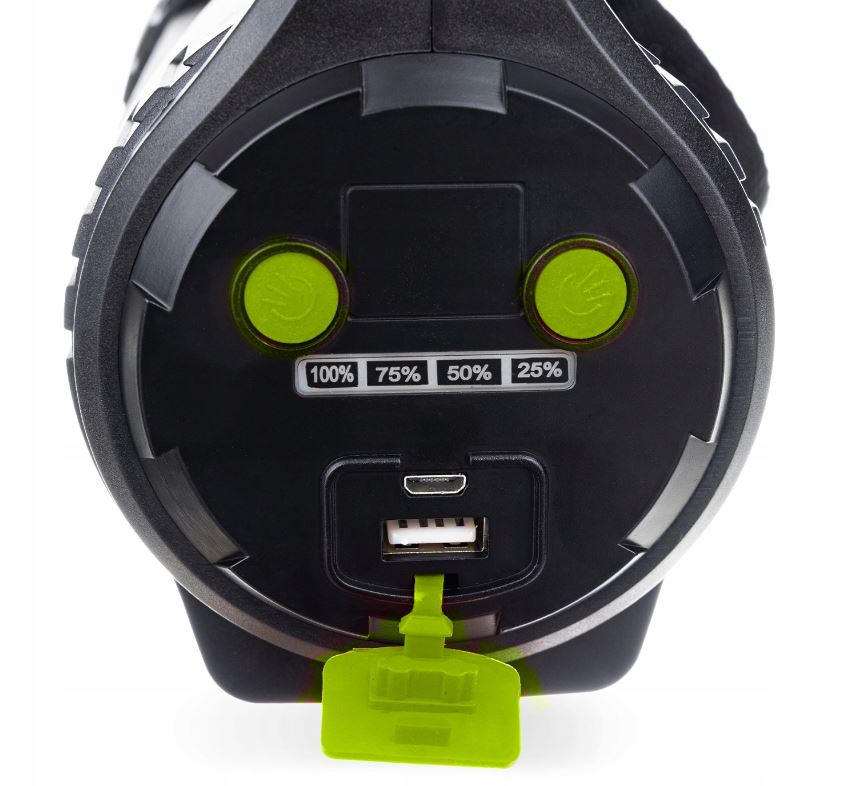 Powerful Flashlight, LED Searchlight, Rechargeable Powerbank