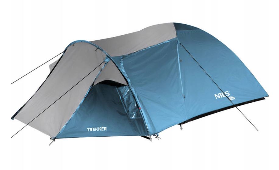 Large Tourist Tent for 4 Persons, Waterproof, 340X240cm