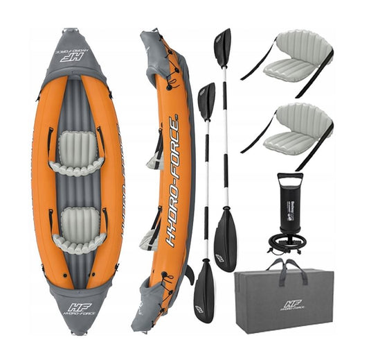 Inflatable kayak, 2-person, Pontoon, 321x88cm