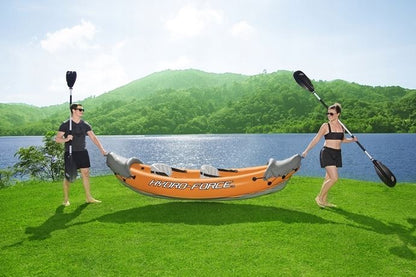 Inflatable kayak, 2-person, Pontoon, 321x88cm