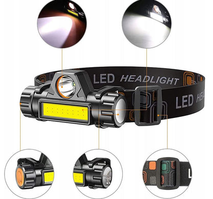 HEAD LAMP COB 4in1 LAMP WITH MAGNET