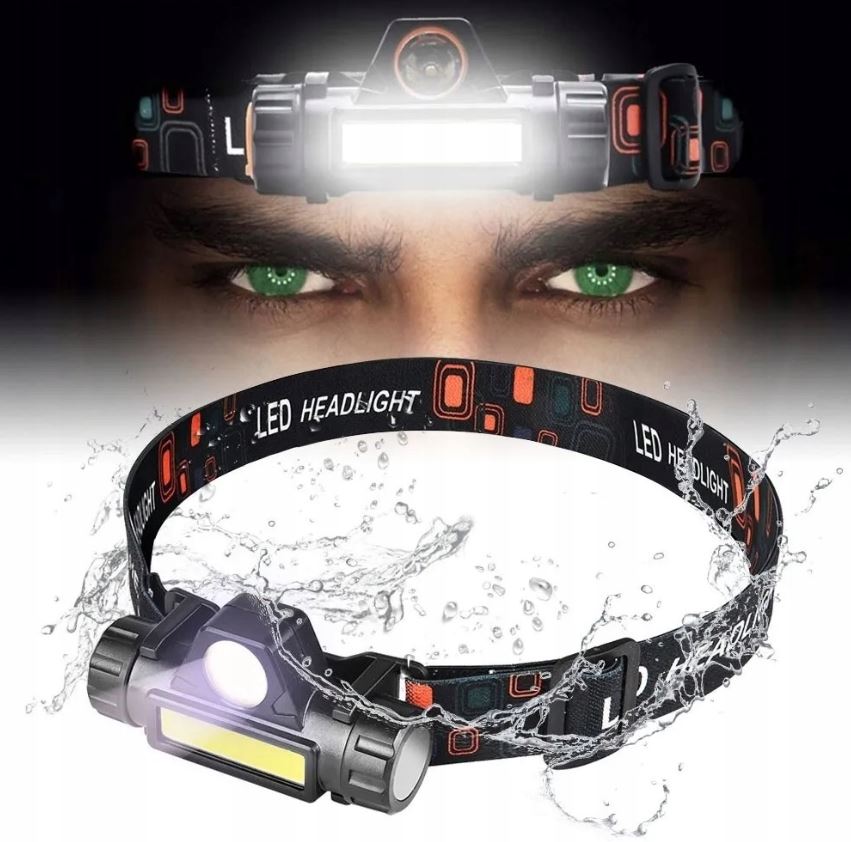 HEAD LAMP COB 4in1 LAMP WITH MAGNET