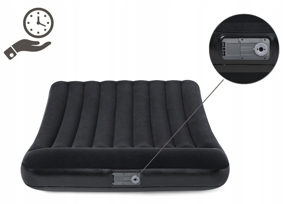 Double mattress 191 x 137 x 30 cm + electric pump 220-240V