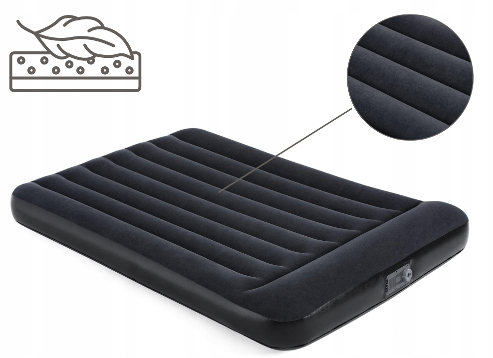 Double mattress 191 x 137 x 30 cm + electric pump 220-240V