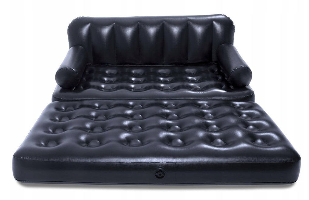 Bestway double mattress 152 x 188 x 64 cm black with pump