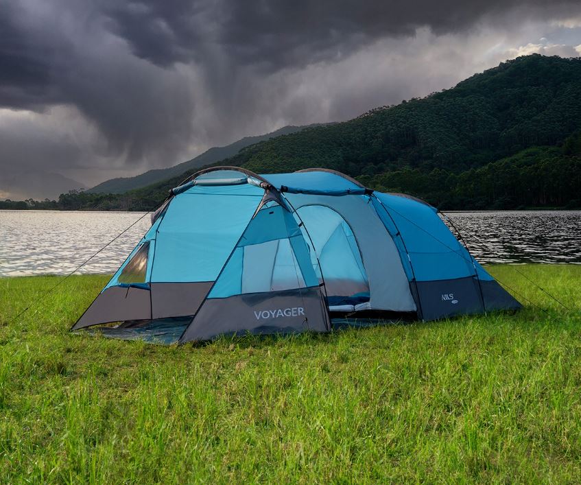 4-person tourist tent 450x260cm