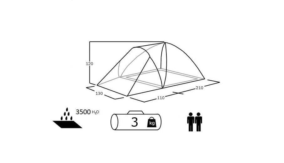 Acamper 2 PRO 2-PERSON TENT