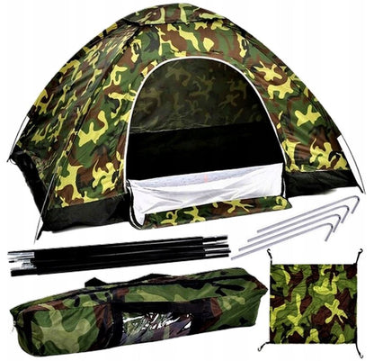 3-PERSON TOURIST TENT, MOSQUITO NET, 2x1.5m XL