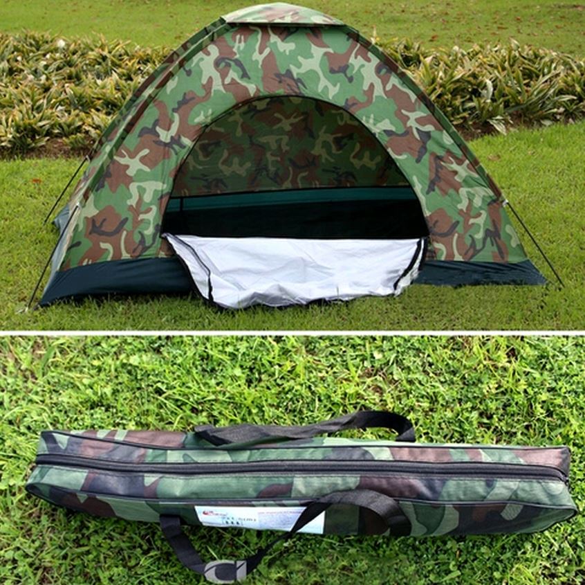 3-PERSON TOURIST TENT, MOSQUITO NET, 2x1.5m XL