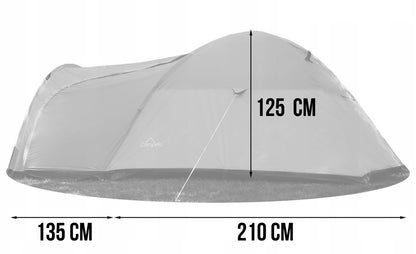 NAMIOT TURYSTYCZNY 3 OSOBOWY 345cm CAMPELA 3000mm