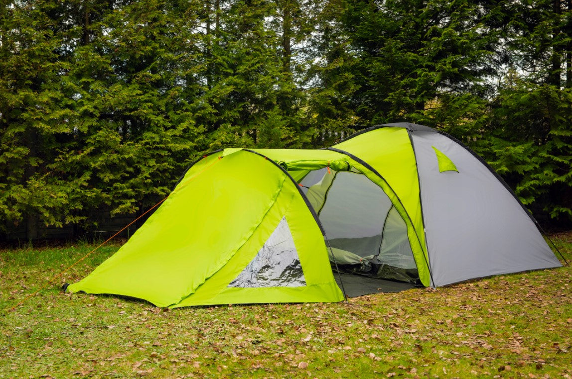 LARGE TOURIST TENT, 4-PERSON, 460x215cm, WITH VESTHIP