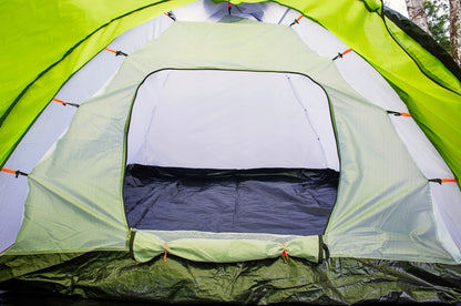 LARGE TOURIST TENT, 4-PERSON, 460x215cm, WITH VESTHIP