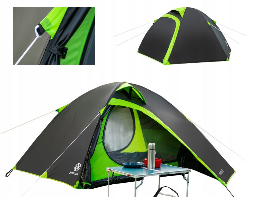 Tourist Camping Tent for 2 people, 310 x 220 cm