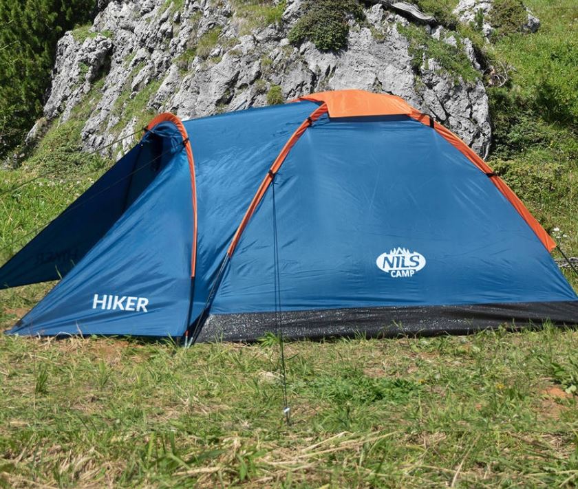 Tourist Camping Tent for 2 people, Waterproof, 275 x 150 cm