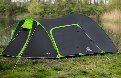 Tourist Camping Tent for 3 people, 380 x 220cm