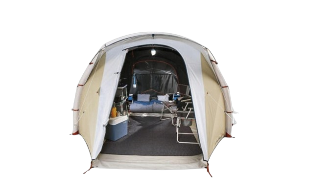 Namiot kempingowy dmuchany QueA Fast Air 4-osobowy - 480x290cm 6.5m2 + pompka gratis
