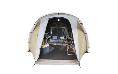 Namiot kempingowy dmuchany QueA Fast Air 4-osobowy - 480x290cm 6.5m2 + pompka gratis