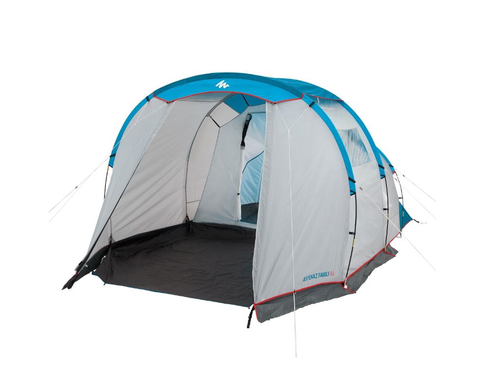 Quechua 4-person camping tent 445x260cm