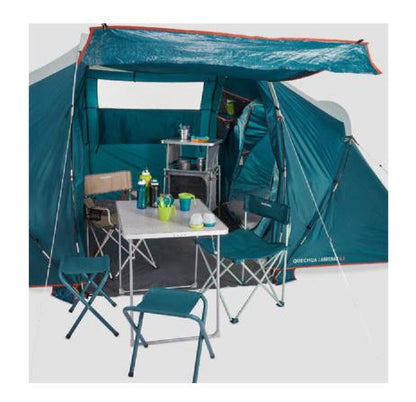 QueA camping tent for 4 people, 485x240cm