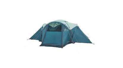 QueA family camping tent for 6 people, 567x525cm, 3 bedrooms