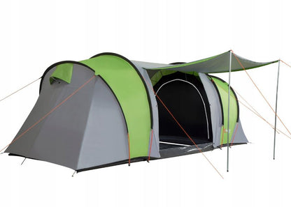 Tourist tent for 8 people, 2 bedrooms, vestibule 580x230cm