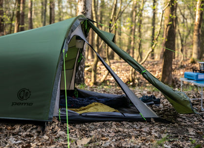 Forest tourist tent for 2 people, 285x160cm