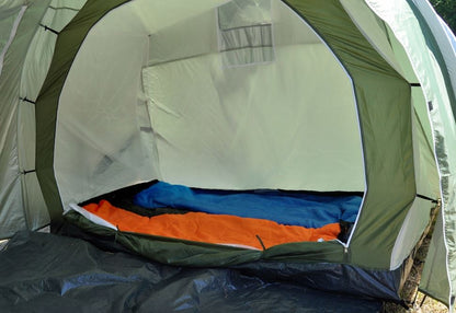 4-person tent, 2 bedrooms, vestibule 450 x 225 cm