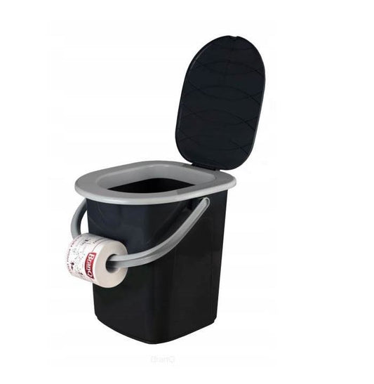 PORTABLE TOURIST TOILET BUCKET WC 22L