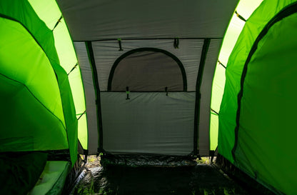 Tourist tent for 4 people, Family, 2 bedrooms, 410x220cm