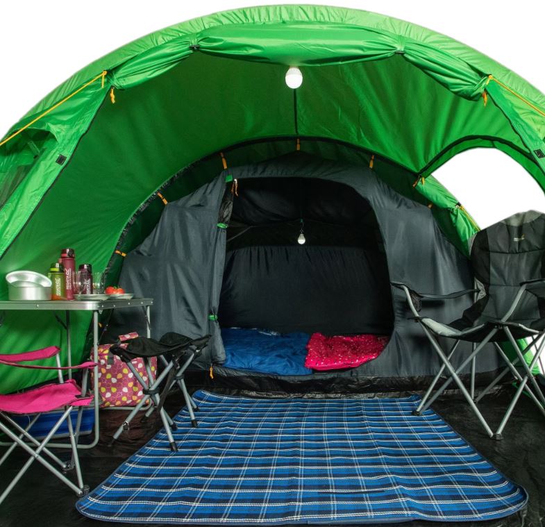 Vester 4-person tunnel tent 470x280cm